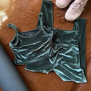 Beyond Yoga Velvet Workout Set